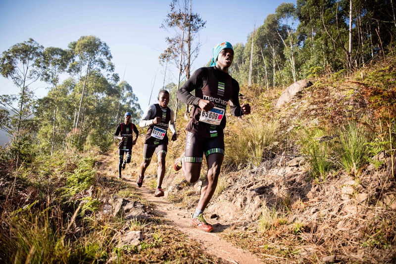 PHOTO 2 Trail running is a sport that is growing in popularity and the forestry industry is able to provide kilometres of tracks and trails for novices and experts alike