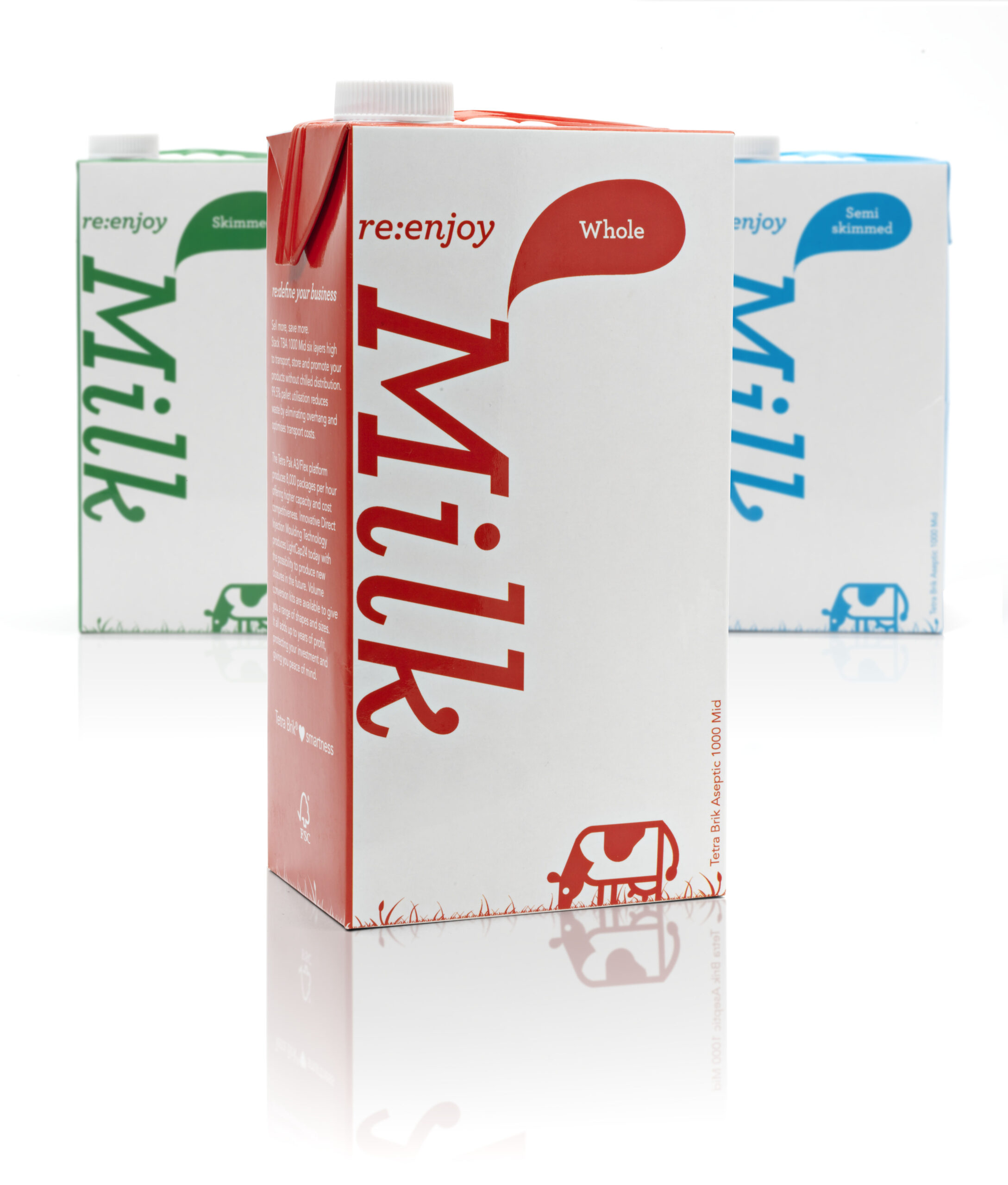 Tetra Brik Aseptic Mid LightCap 24 Milk carton packages Tetra Brik Aseptic Mid LightCap 24 Milk carton packages