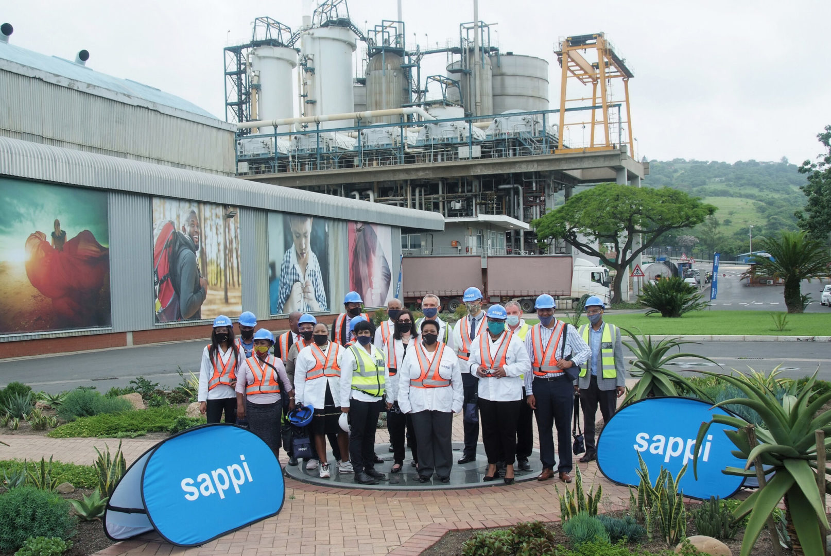 Sappi Saiccor Hosts Delegation At Vulindlela Expansion Project Sappi Saiccor Hosts Delegation At Vulindlela Expansion Project